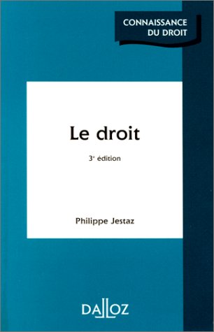Beispielbild fr Le droit - 3e d. zum Verkauf von Ammareal