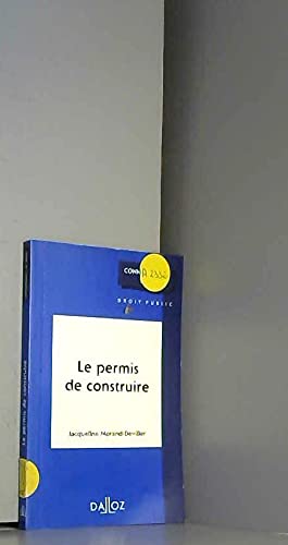 Beispielbild fr LE PERMIS DE CONSTRUIRE. Edition 1997 zum Verkauf von medimops