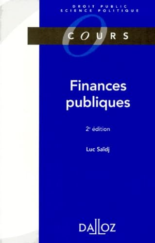 Finances Publiques 2° Édition