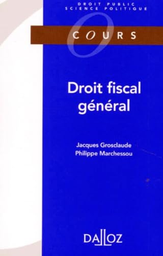 Stock image for Droit fiscal gnral for sale by Ammareal