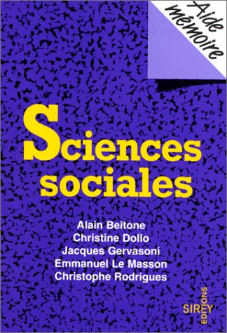 9782247028924: Sciences sociales