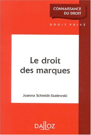 9782247029341: Le droit des marques