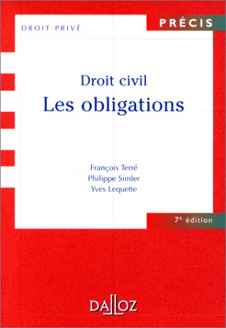 9782247033171: Les Obligations. Droit Civil, 7eme Edition