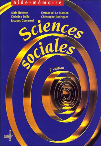 9782247033775: Sciences sociales, 2e dition