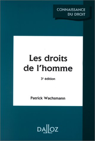 Stock image for LES DROITS DE L'HOMME for sale by LiLi - La Libert des Livres