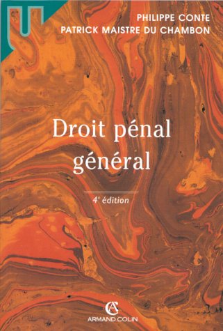 Stock image for DROIT PENAL GENERAL. 4me dition for sale by Ammareal