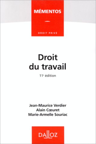 Beispielbild fr Droit du Travail zum Verkauf von Anybook.com