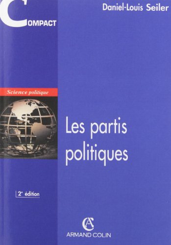 Beispielbild fr Les partis politiques (2me dition) zum Verkauf von Ammareal
