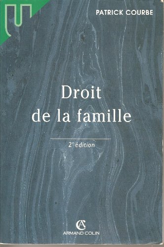 Stock image for Droit de la famille, 2e dition for sale by Ammareal