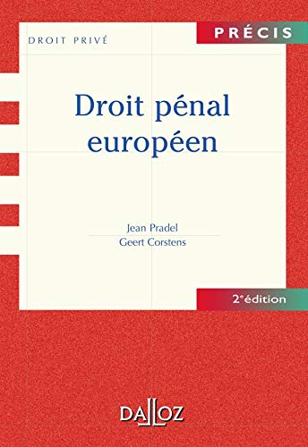 Beispielbild fr Droit Pnal Europen. 2002. zum Verkauf von Kloof Booksellers & Scientia Verlag