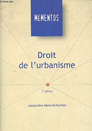 9782247041473: Droit de l'urbanisme (4me dition)