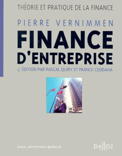 Stock image for Finance d'entreprise : Thorie et pratique de la finance, 4e dition for sale by medimops