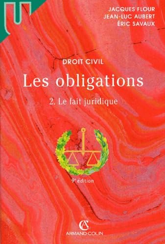 Beispielbild fr Les obligations. Tome 2, Le fait juridique zum Verkauf von Ammareal