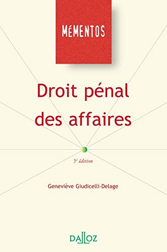 9782247043590: Droit pnal des affaires