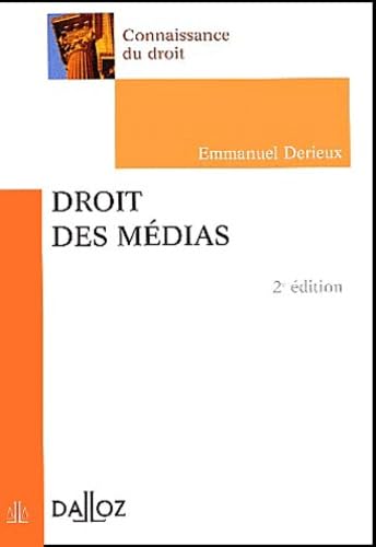 Stock image for Le droit des mdias for sale by Ammareal