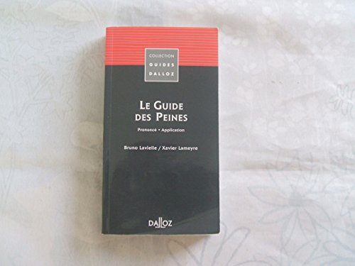 9782247046829: Le Guide des Peines