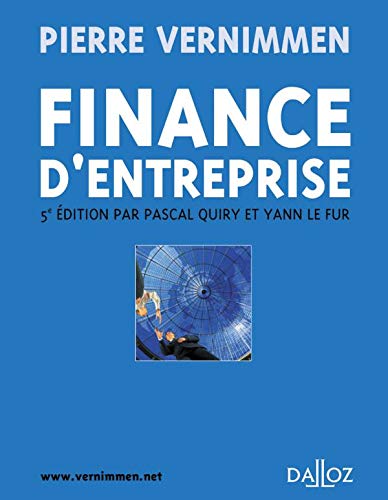 Stock image for Finance d'entreprise for sale by medimops