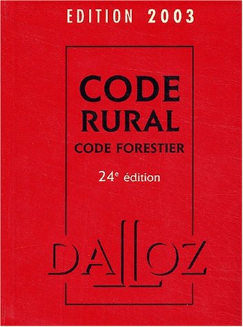 Beispielbild fr Code rural - Code forestier zum Verkauf von Ammareal