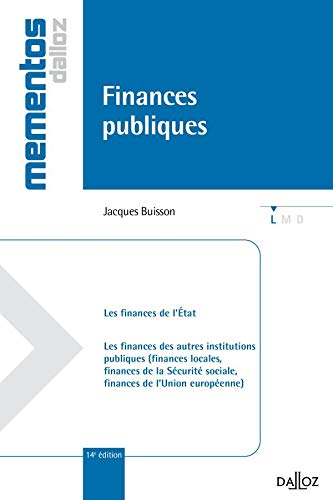 Stock image for Finances publiques : Budget et pouvoir financier for sale by Ammareal