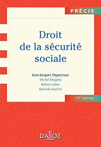 Imagen de archivo de Droit De La Scurit Sociale a la venta por RECYCLIVRE