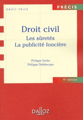 9782247054831: Droit civil: Les srets, La publicit foncire