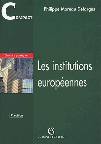 Stock image for Les institutions europennes for sale by Ammareal