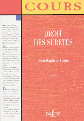 Stock image for Droit des srets for sale by medimops