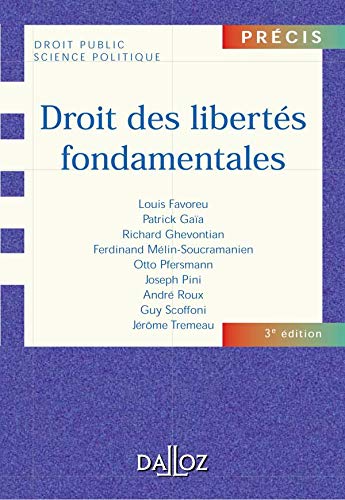 Beispielbild fr Droit des liberts fondamentales zum Verkauf von Ammareal