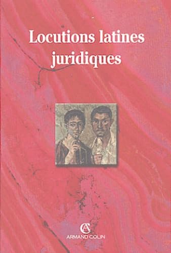 Stock image for Locutions latines juridiques for sale by medimops