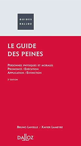 9782247059515: Le guide des peines