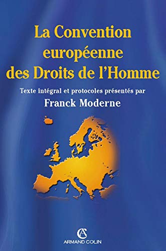 Stock image for La convention europenne des Droits de l'Homme for sale by Librairie Th  la page