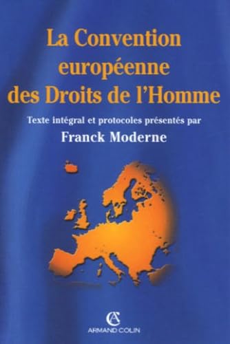 Stock image for La convention europenne des Droits de l'Homme for sale by Librairie Th  la page