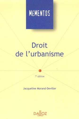 Beispielbild fr Droit de l'urbanisme zum Verkauf von Ammareal