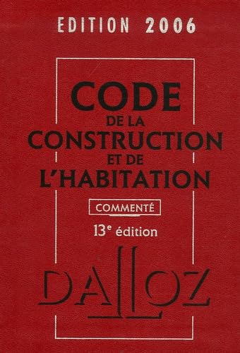 Code de la construction et de l'habitation