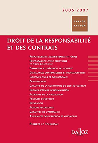 Stock image for Droit de la responsabilit et des contrats for sale by Ammareal
