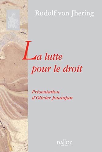 Beispielbild fr La Lutte Pour Le Droit zum Verkauf von RECYCLIVRE