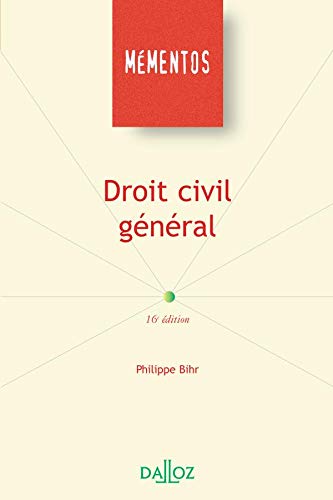 Beispielbild fr Droit civil gnral : Edition 2006 zum Verkauf von Ammareal