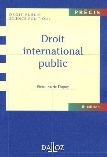 Beispielbild fr Droit international public zum Verkauf von Ammareal