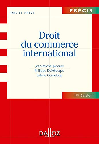 Stock image for Droit du commerce international for sale by Ammareal