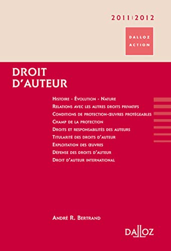 Beispielbild fr Droit d'auteur 2011/2012. 3e d. zum Verkauf von Ammareal