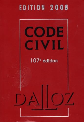 Stock image for Code civil 2008 for sale by Librairie Th  la page