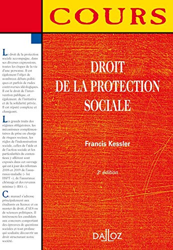 Stock image for Droit de la protection sociale for sale by medimops