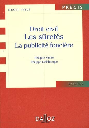 9782247075195: Droit civil: Les srets, la publicit foncire