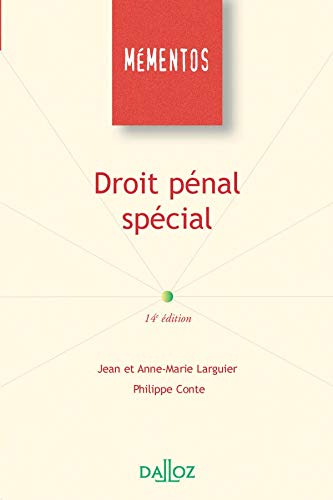 Stock image for Droit pnal spcial for sale by Ammareal