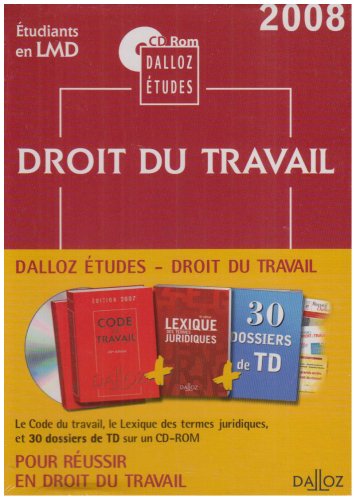 Beispielbild fr Droit du travail : CD-Rom zum Verkauf von medimops