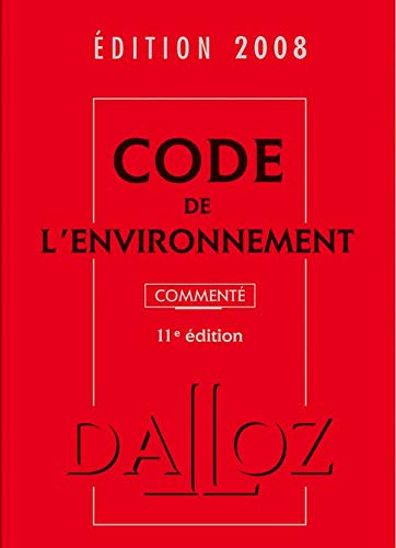 9782247076635: Code de l'environnement 2008