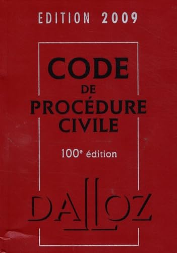 Beispielbild fr Code de Procdure civile zum Verkauf von Ammareal