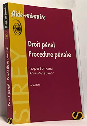 Stock image for Droit pnal : Procdure pnale for sale by Ammareal