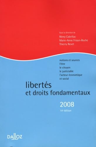 Beispielbild fr Liberts et droits fondamentaux zum Verkauf von Ammareal
