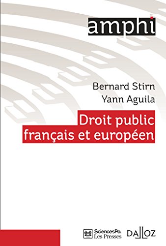 Stock image for Le droit public franais et europen: Amphi - Presses de Sces Po et Dalloz for sale by medimops